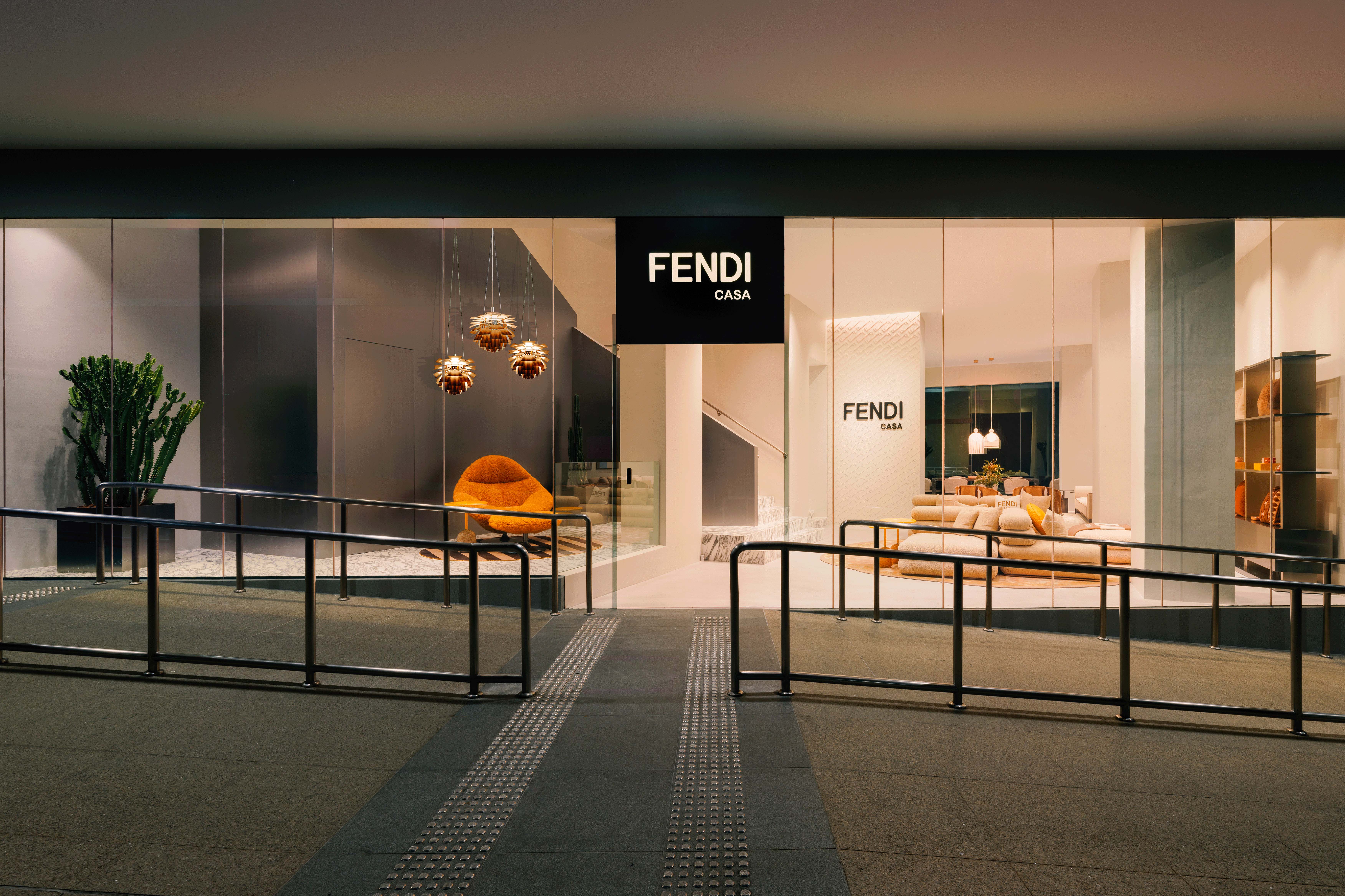 Fendi casa logo hot sale